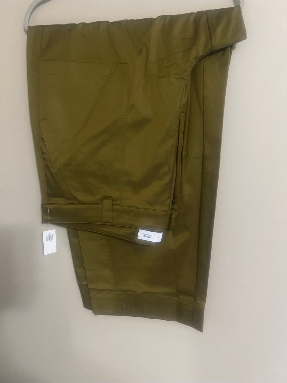 Old Navy High Waisted Cargo Pants Olive Color - Picture 3 of 3